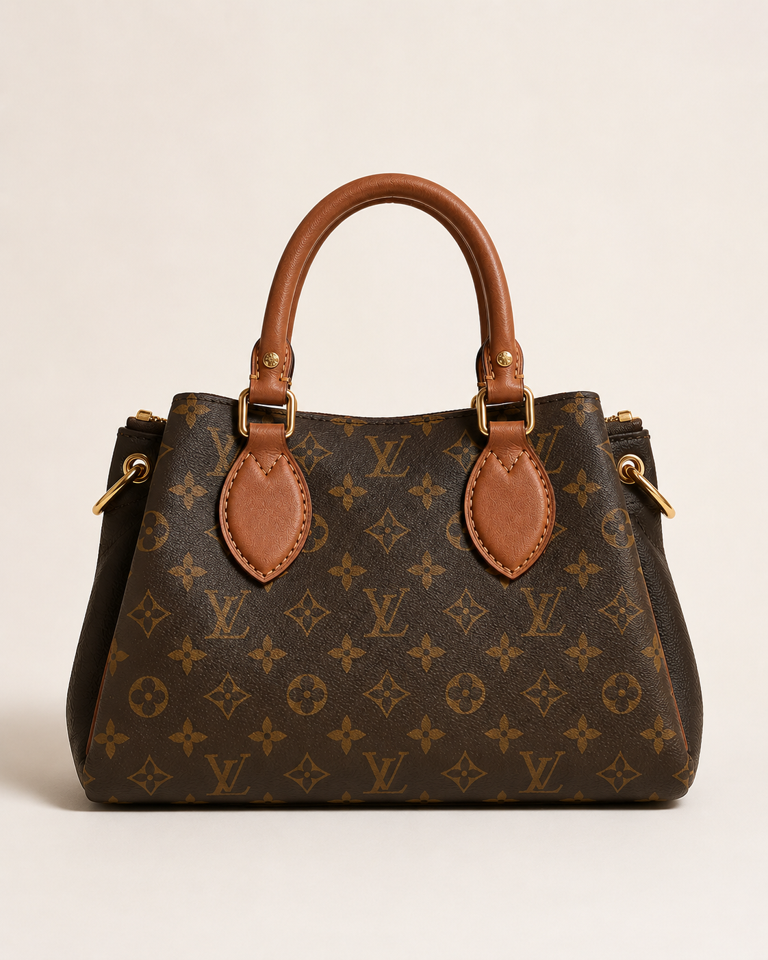 %100 Hakiki Deri Monogram El Çantası